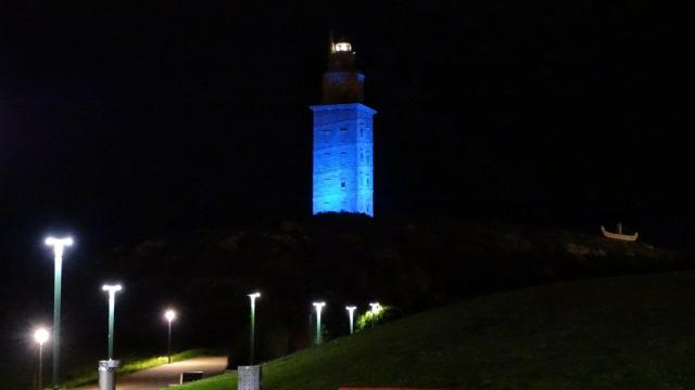 La Torre de Hércules en una foto de archivo.