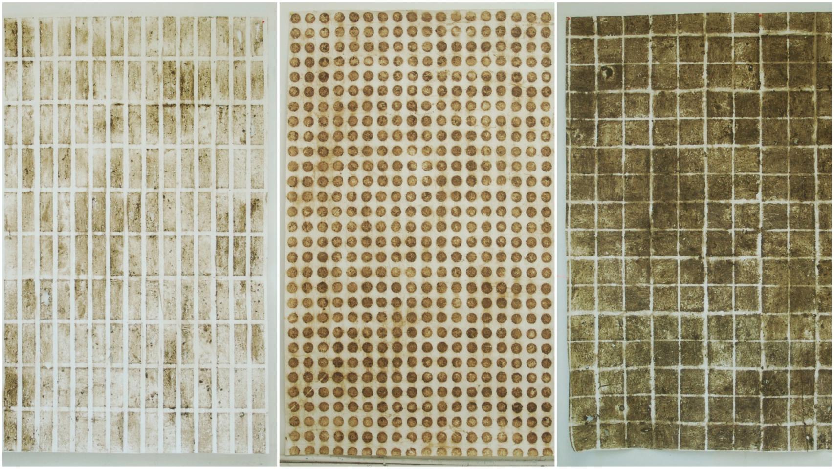 Algunas obras de la exposición de Ignacio Pérez-Jofre en el museo de la calle Policarpo Sanz nº 15.