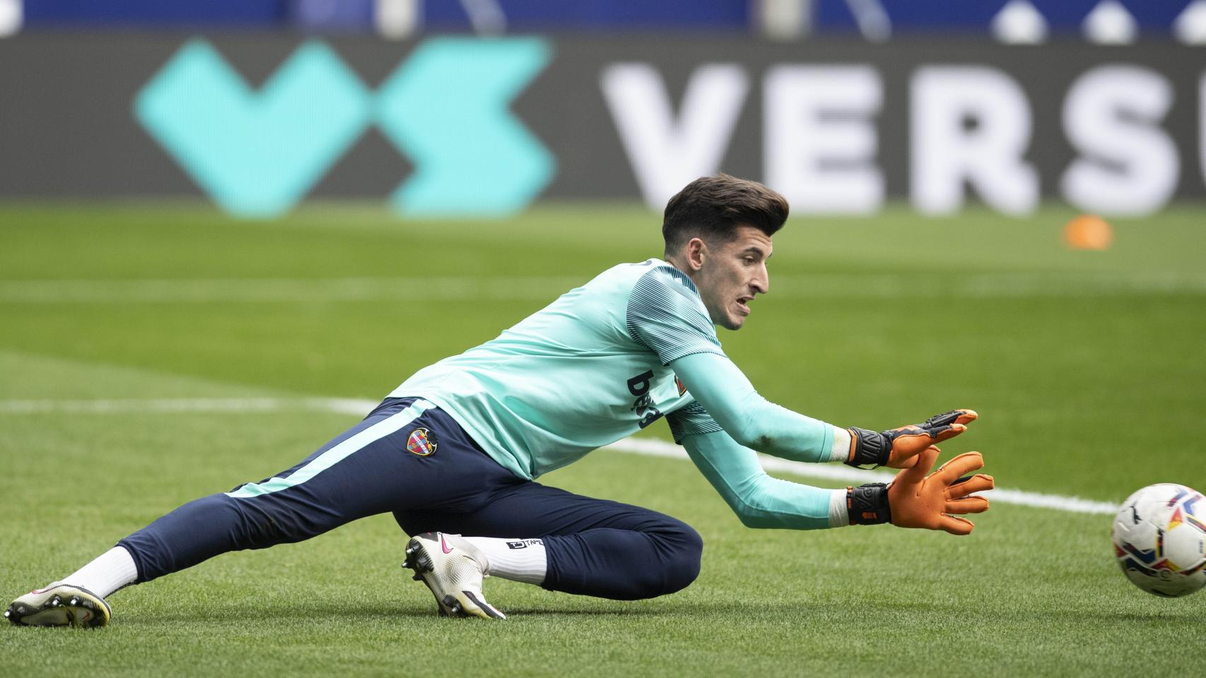 Dani Cárdenas, portero del Levante