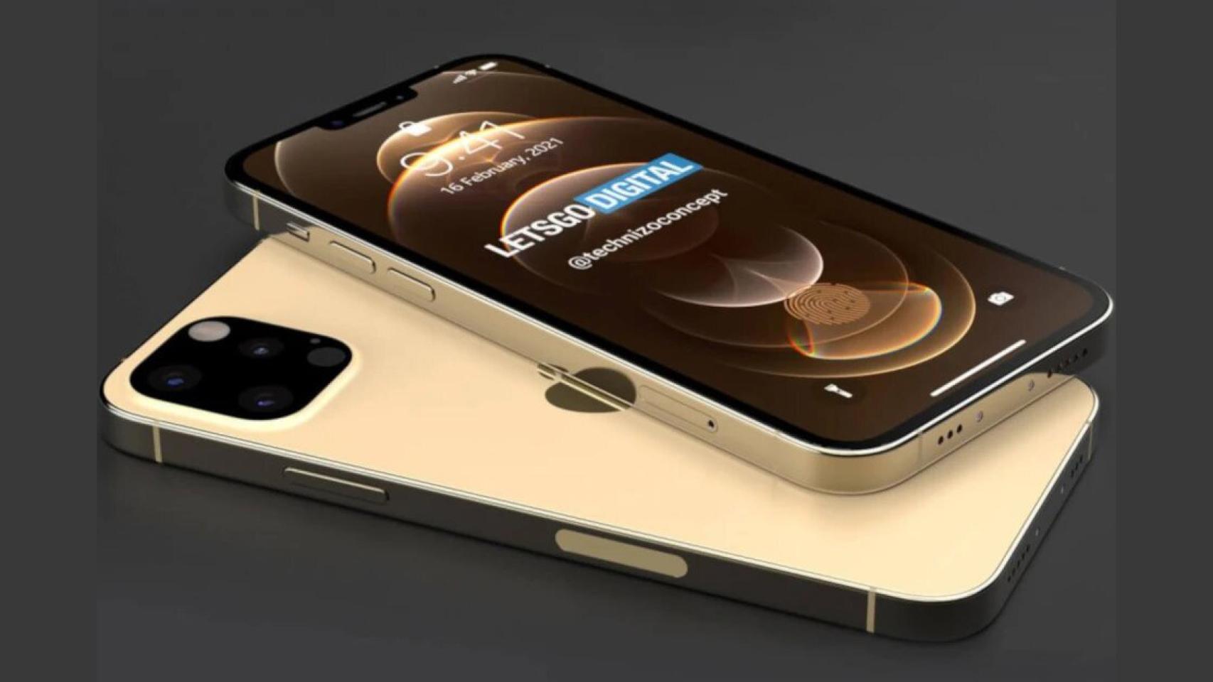 Renders iPhone 13.