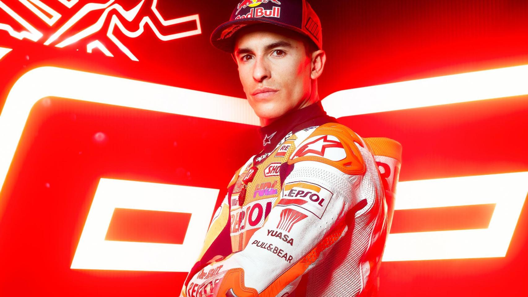 Marc Márquez, con los colores de HRC