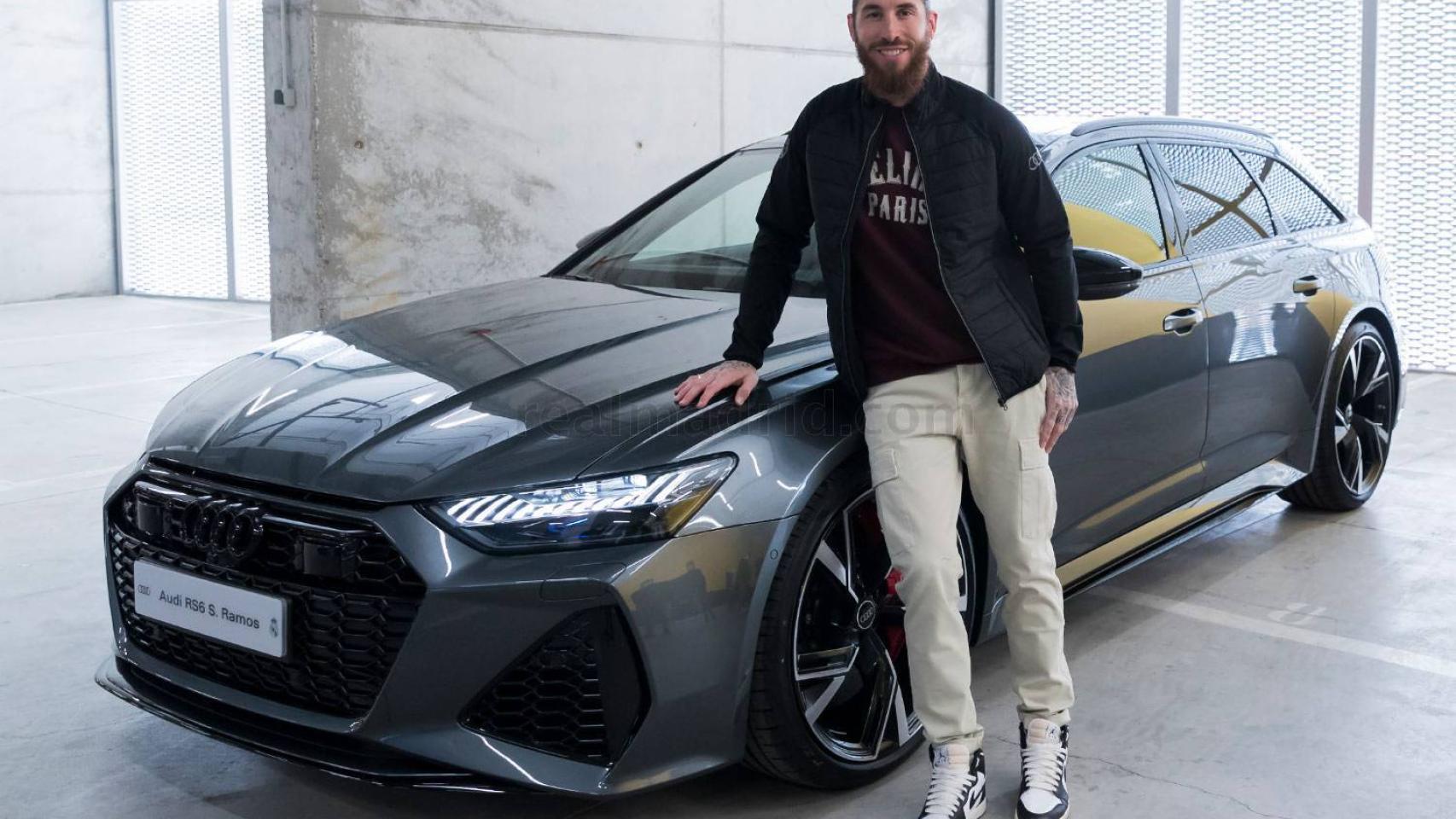 Audi entrega los nuevos coches oficiales a la plantilla del Real Madrid