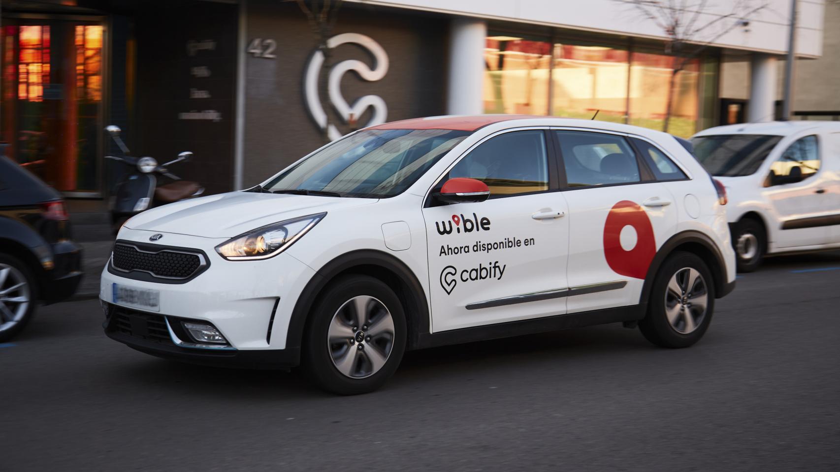 Imagen de un coche de Wible.