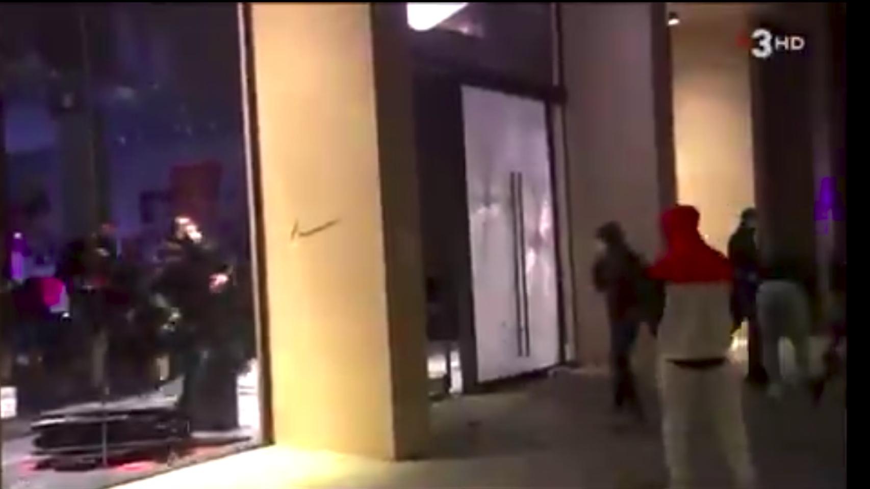El momento del impacto que se ha hecho viral.