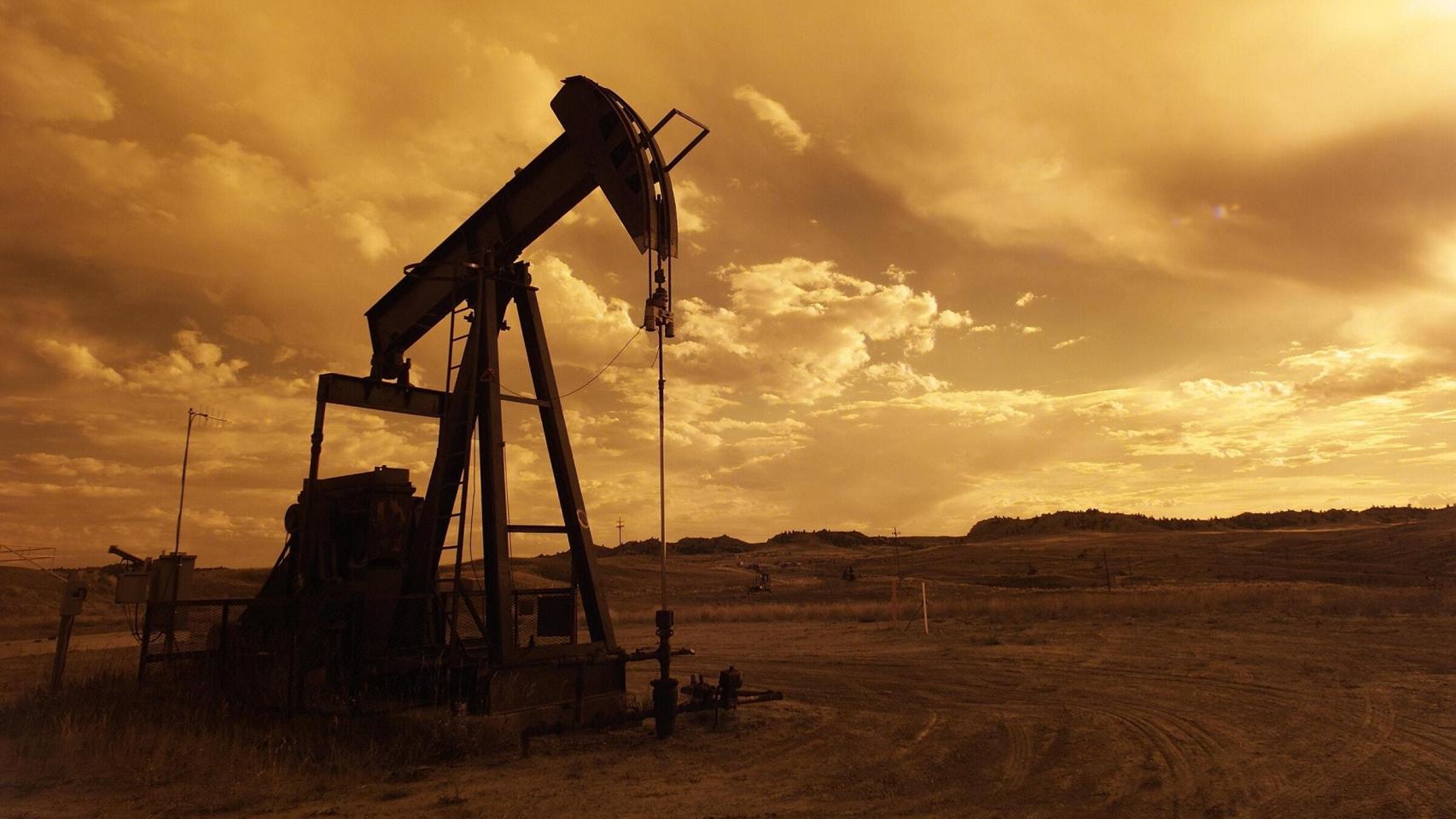 Extracción de petróleo.
