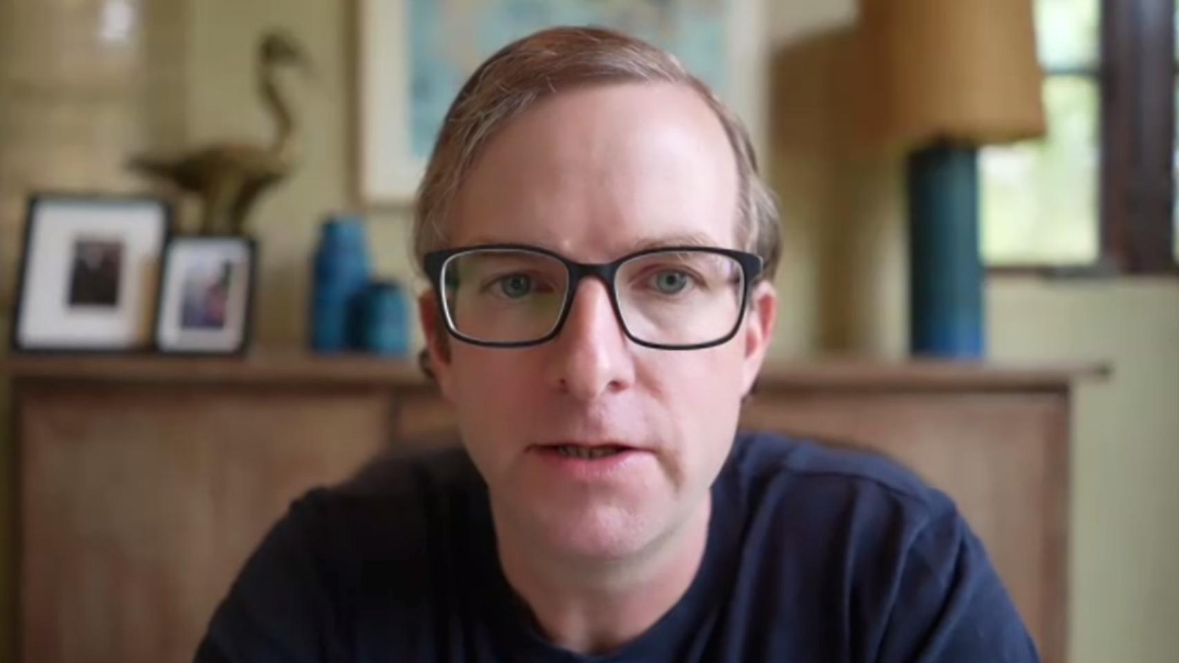 Mike Schroepfer, CTO de Facebook, durante la videoconferencia