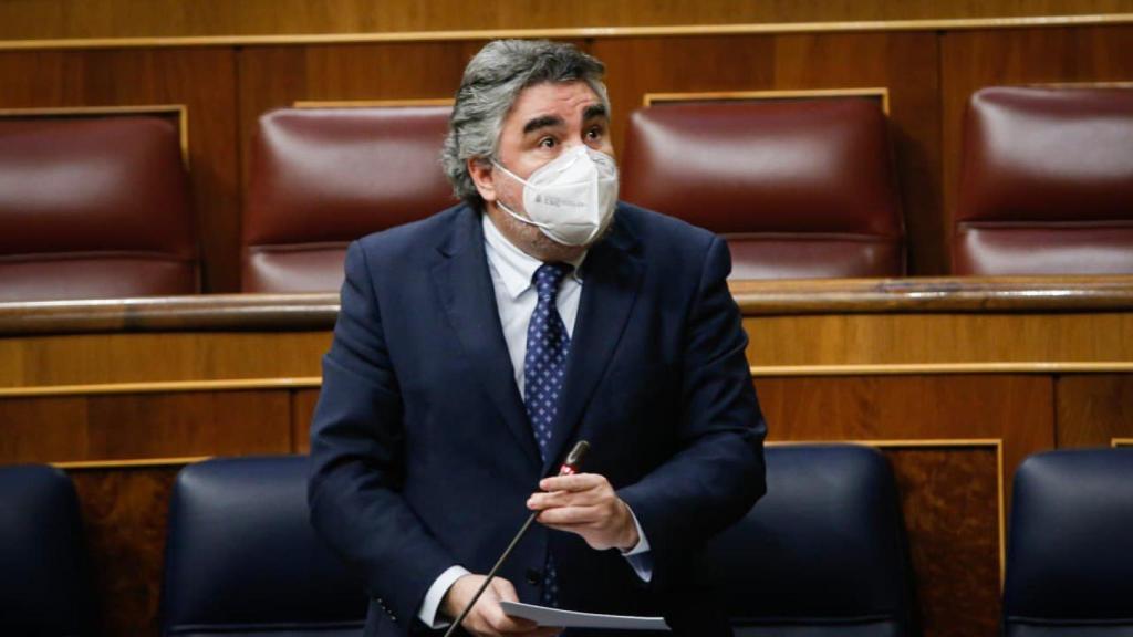 José Manuel Rodríguez Uribes, ministro de Cultura y Deporte, en el Congreso de los Diputados