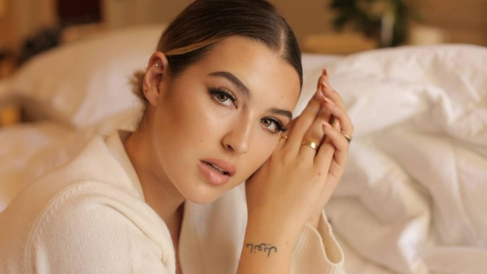 Alba Díaz, en una imagen de sus redes sociales.