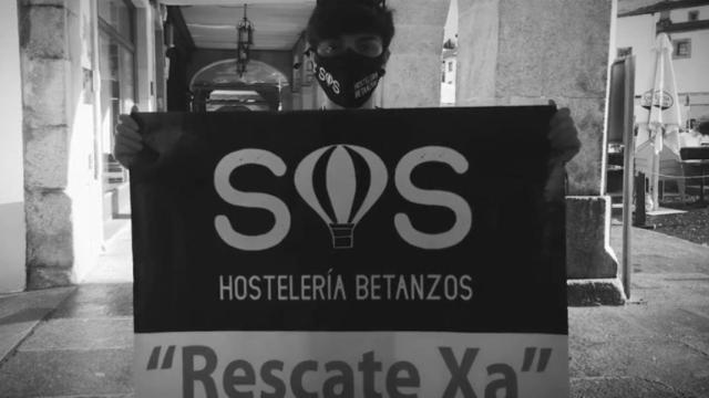 La hostelería de Betanzos (A Coruña) también grita basta con un emotivo vídeo