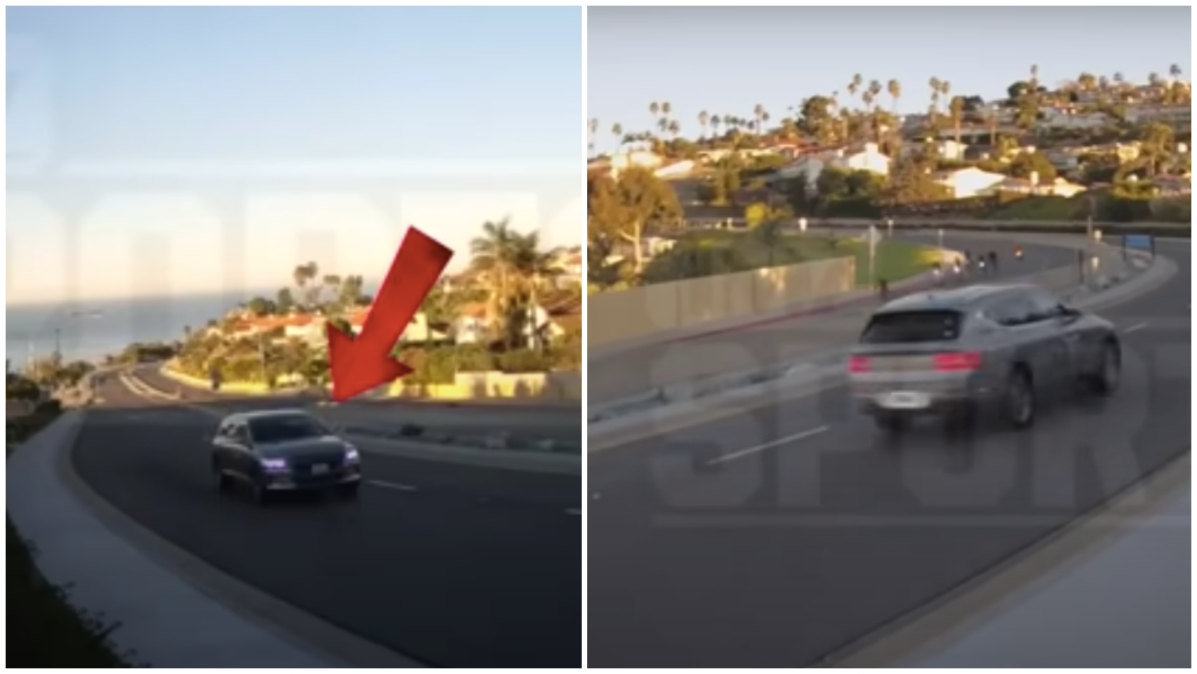 Tiger Woods, minutos antes del accidente de tráfico