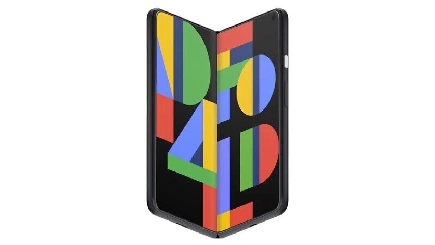 Render conceptual del plegable de Google