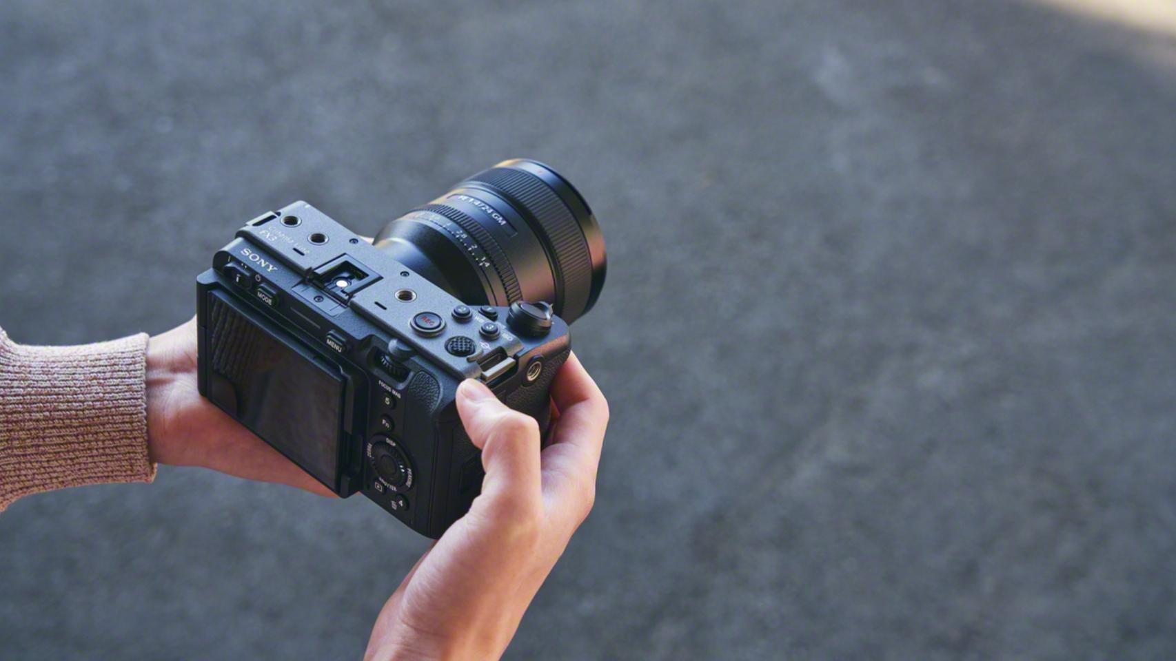 Así es la nueva Sony FX3.