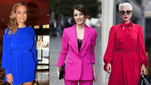 De izquierda a derecha, María José Campanario, Andrea Levy y Lady Gaga, que padecen fibromialgia.