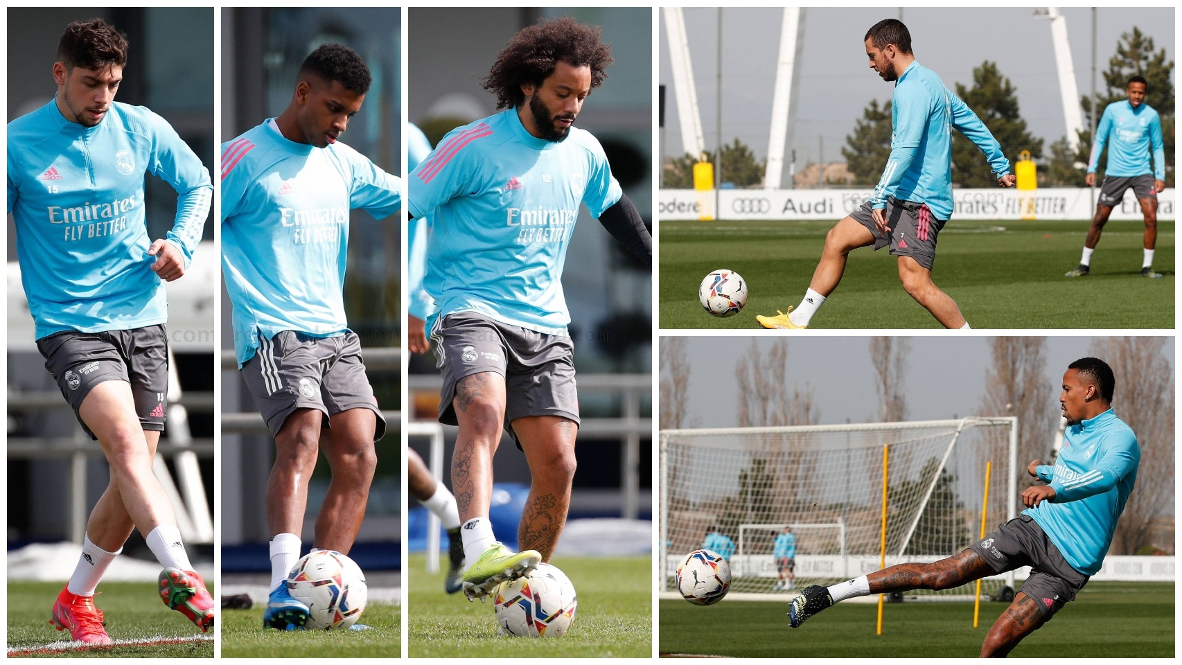 Los lesionados del Real Madrid