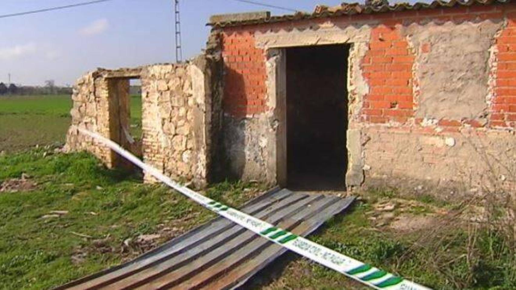 Lugar en el que fue abandonado el bebé
