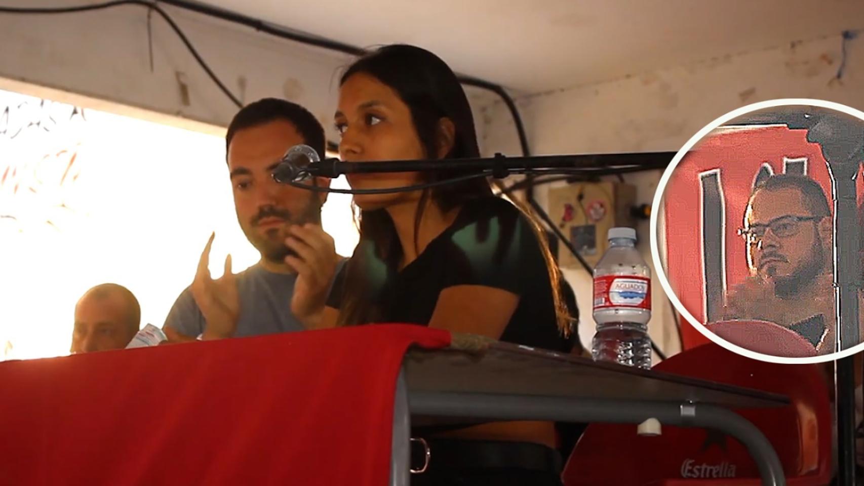 La abogada y el propio rapero, en segunda fila, en un acto de 2019.