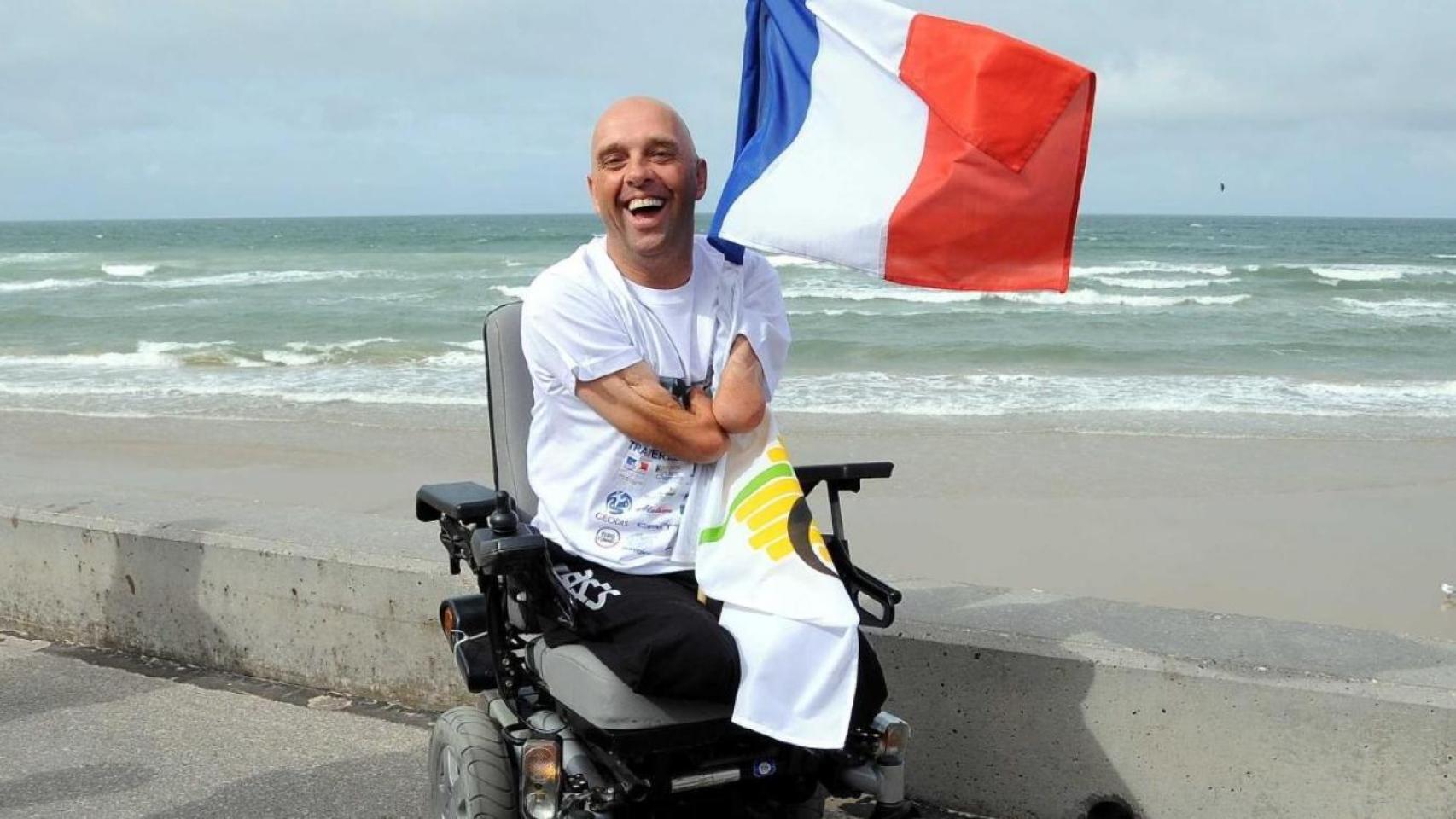 El aventurero francés Philippe Croizon.