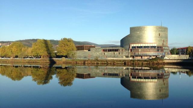 Pazo da Cultura en Pontevedra