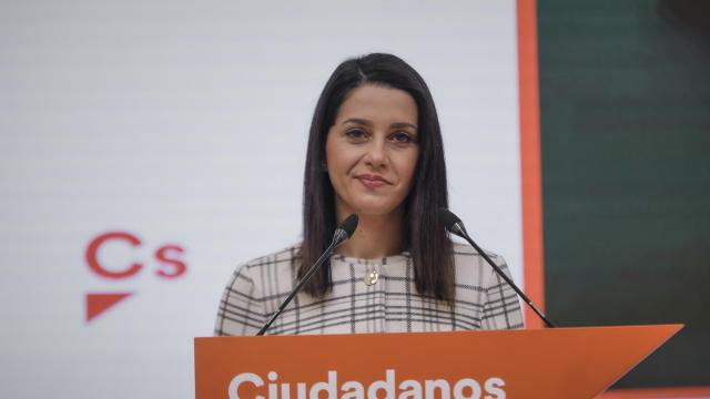 La presidenta de Ciudadanos, Inés Arrimadas.