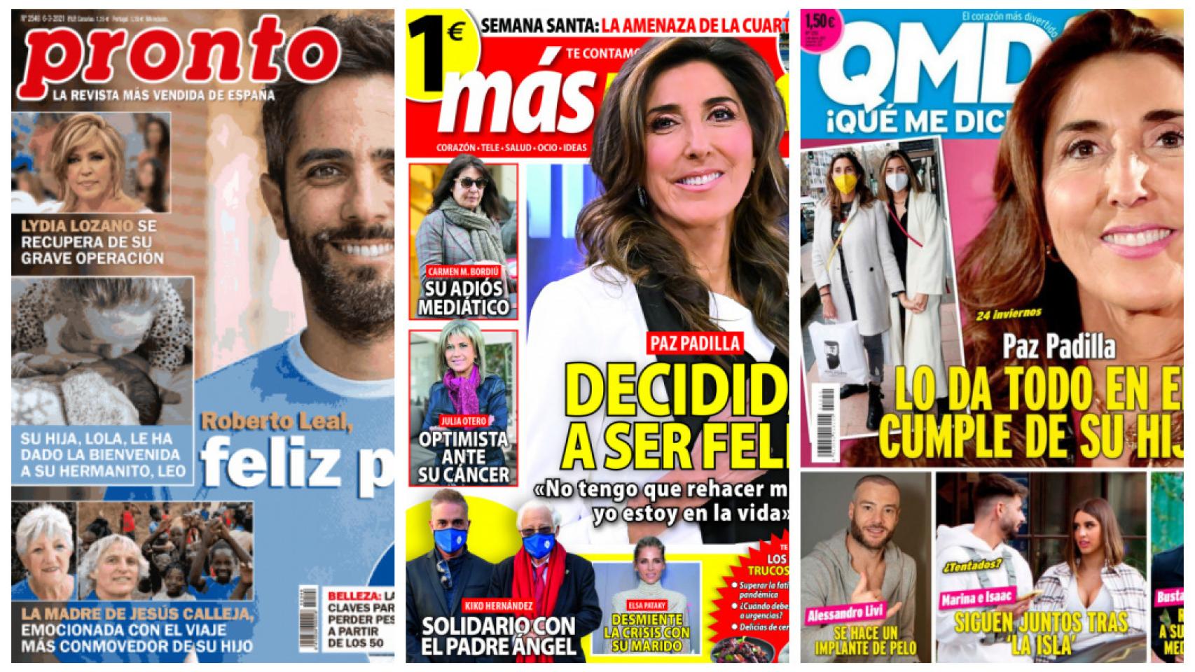 Estas son las revistas de este lunes.