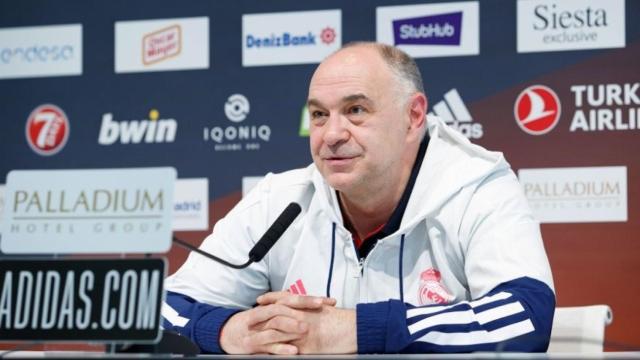 Pablo Laso, en rueda de prensa