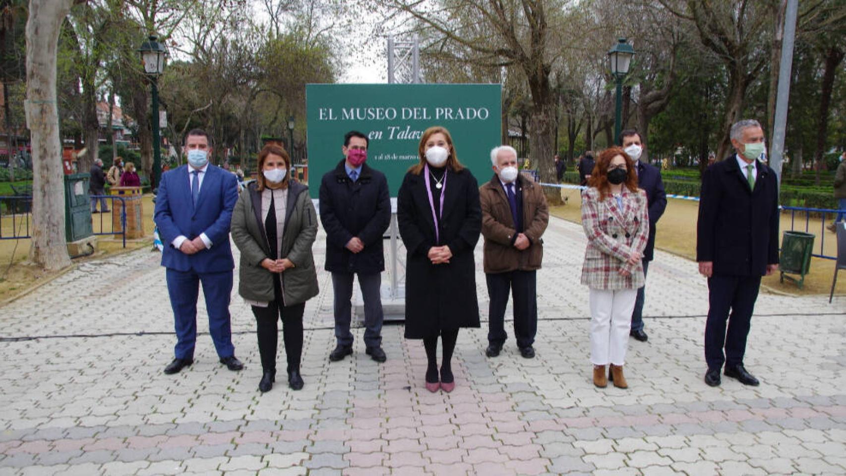 Inauguración en Talavera de la exposición El Museo del Prado en las calles