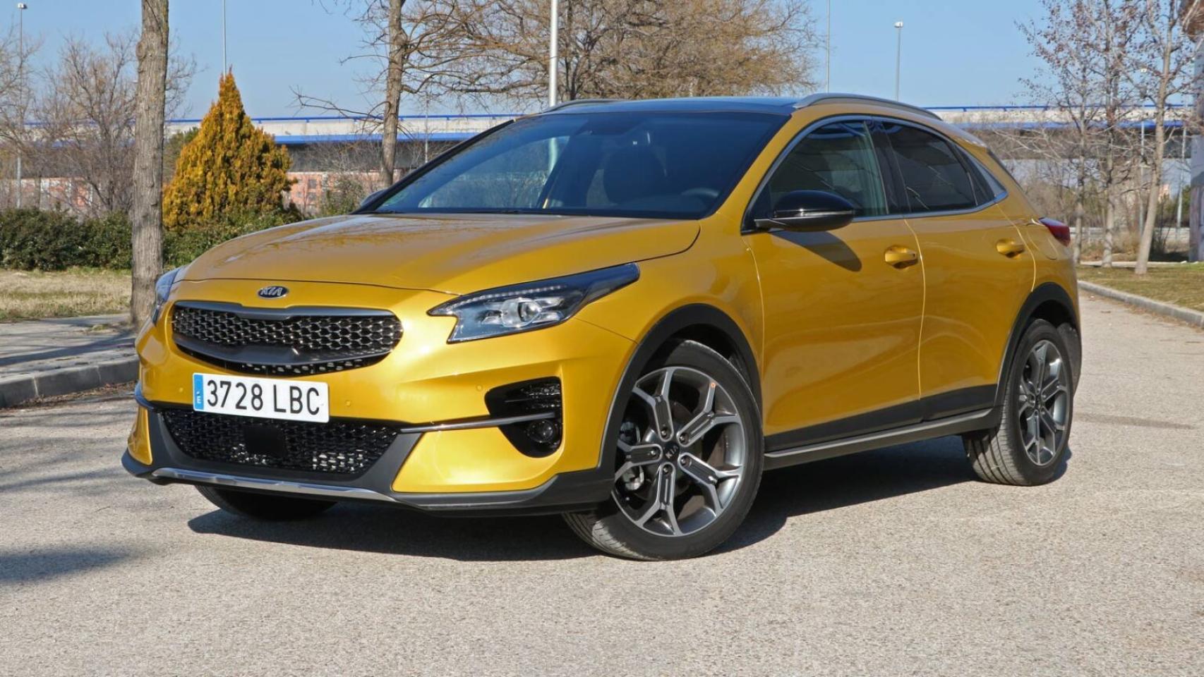 Imagen de una versión probada del Kia XCeed.