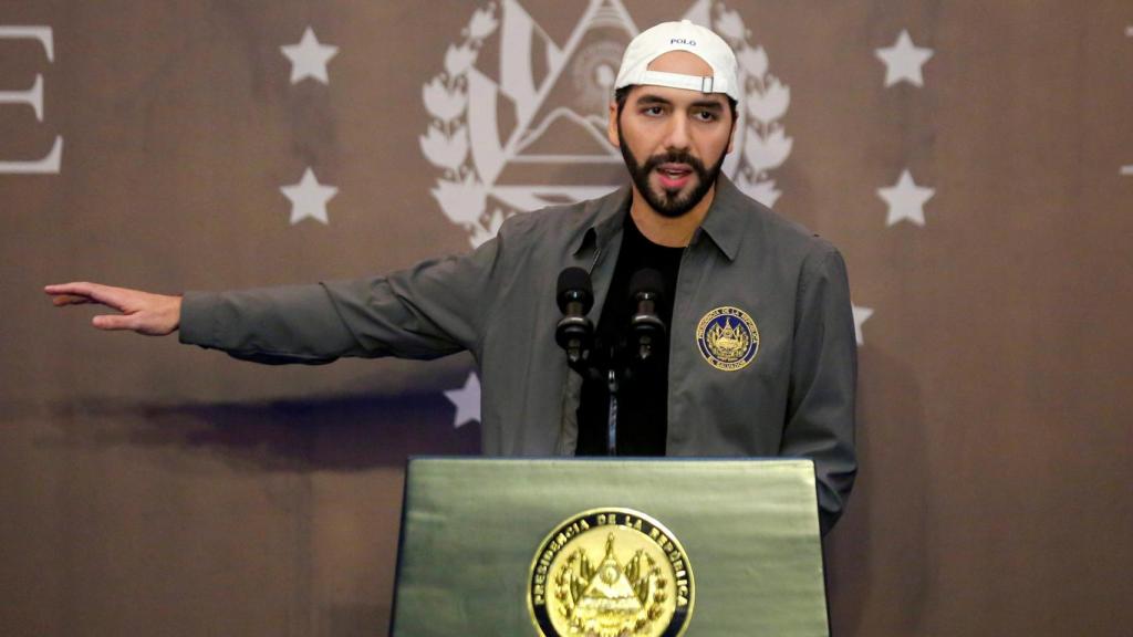 Nayib Bukele, presidente de El Salvador y promotor de la adopción del bitcoin como moneda legal.