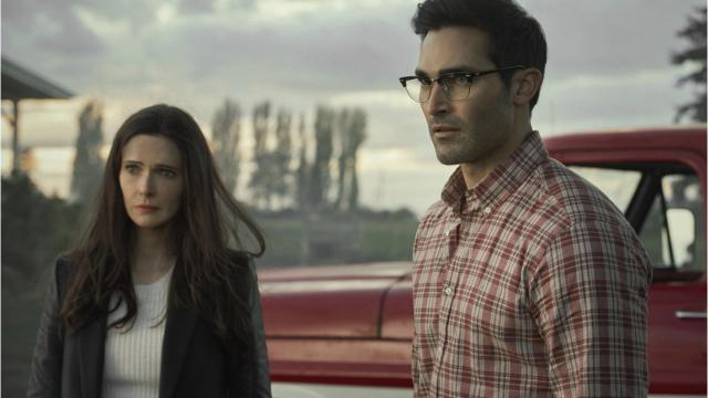Elizabeth Tullock y Tyler Hoechlin en 'Superman & Lois'.