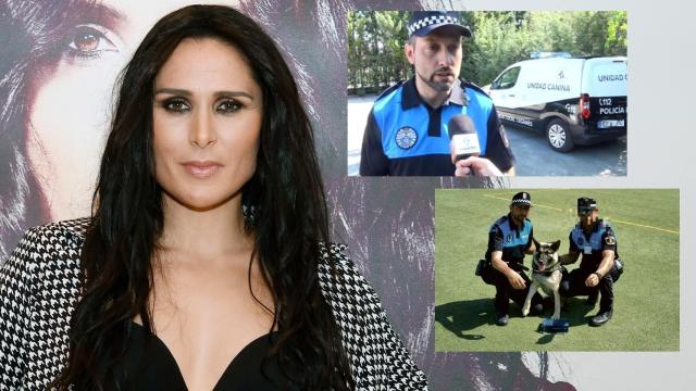 Rosa López en montaje de JALEOS junto a su nuevo pareja, Iñaki, durante una jornada laboral.