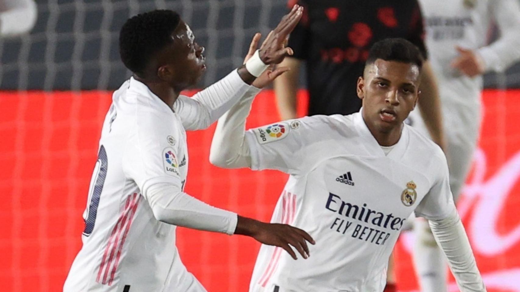 Vinicius y Rodrygo