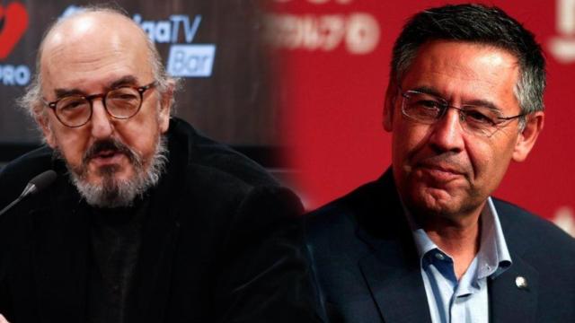 Jaume Roures y Josep Maria Bartomeu, en un fotomontaje