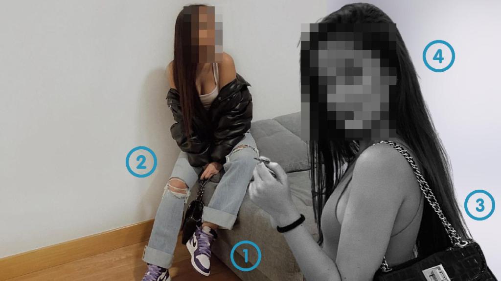 Julia Janeiro, en un fotomontaje de JALEOS.