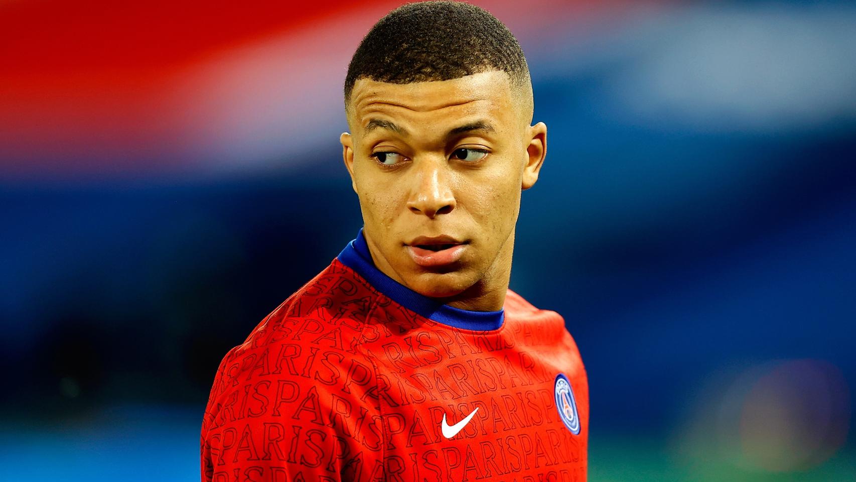 Mbappé, con el PSG
