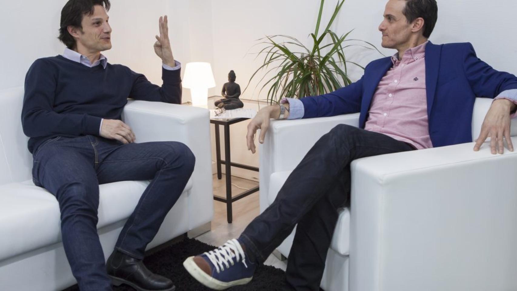 Lorenzo Serratosa e Iván García, presidente y consejero delegado de Zonavalue.