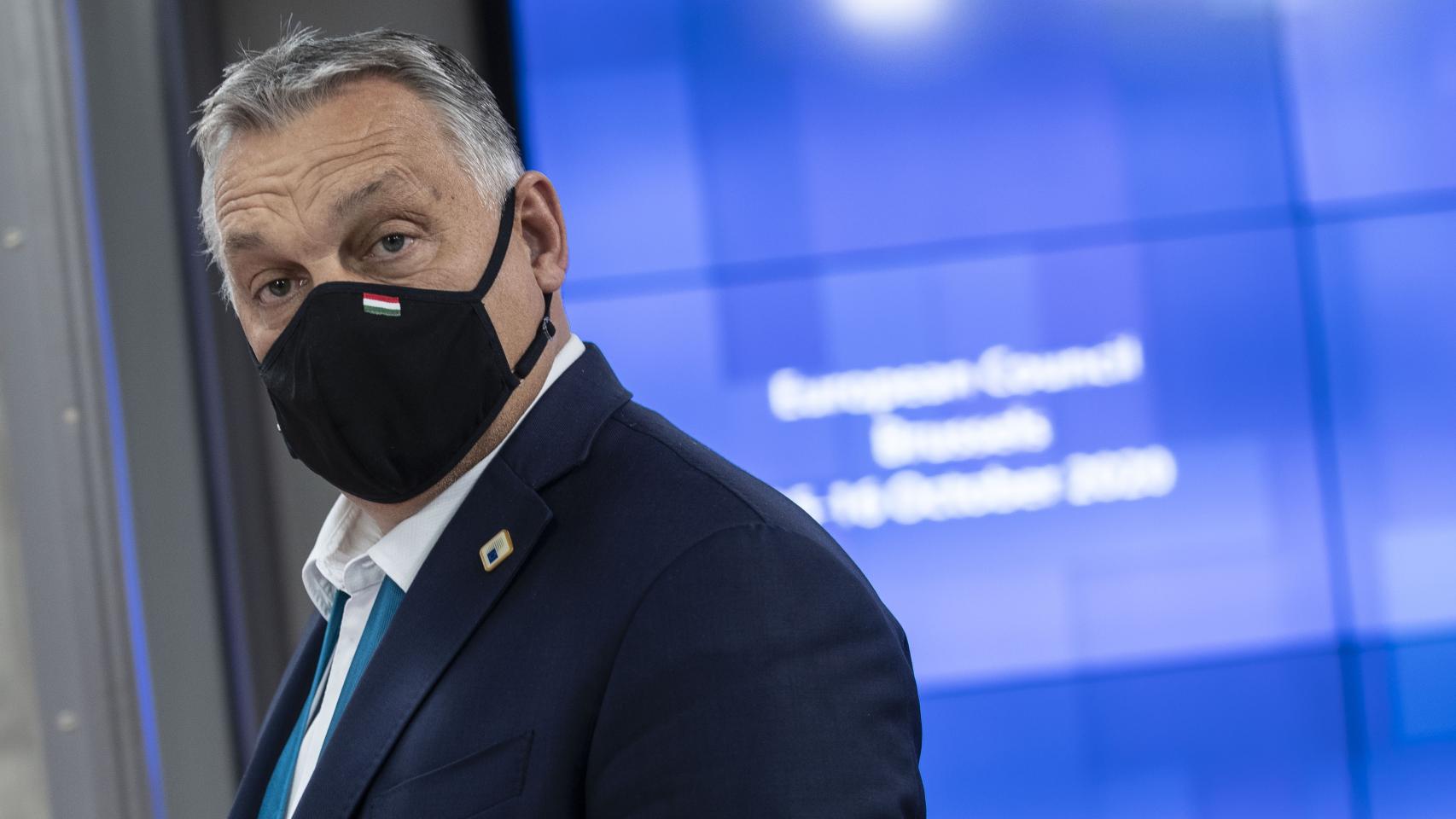 El primer ministro húngaro, Viktor Orbán, durante una reunión del Consejo Europeo