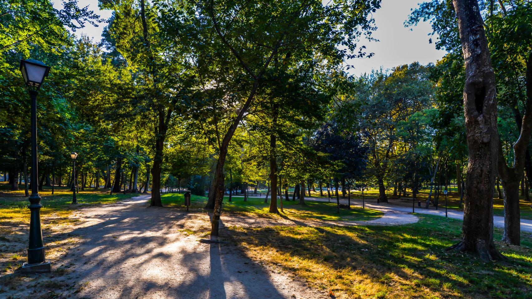 Parque de Castrelos en Vigo.