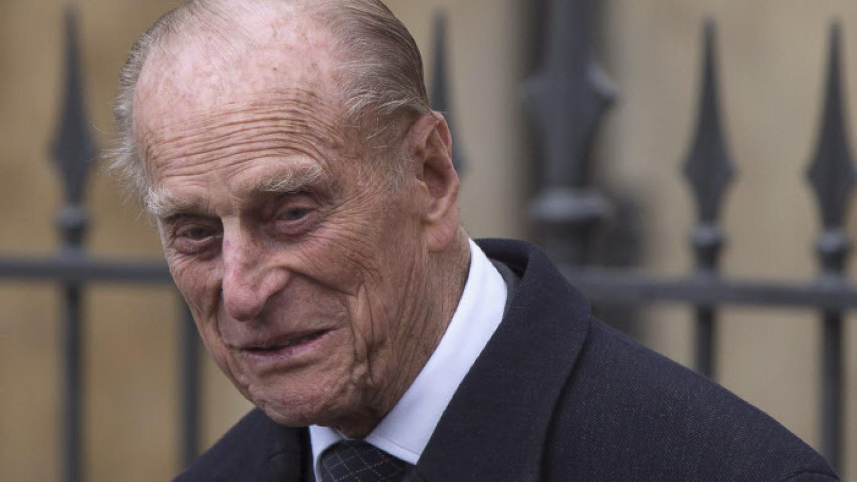 El duque de Edimburgo, durante un acto en Windsor.