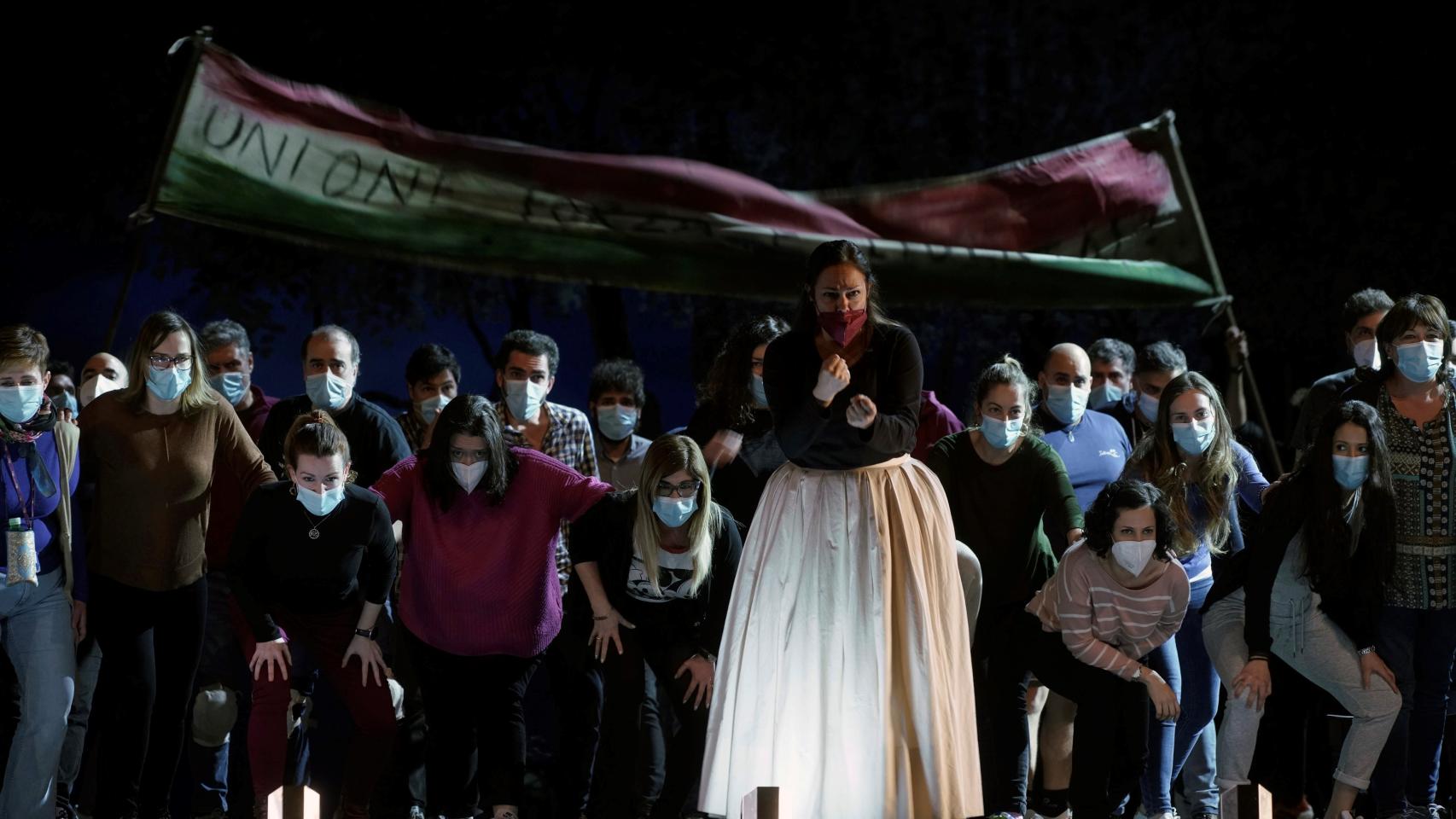 'Norma' en el Teatro Real de Madrid.