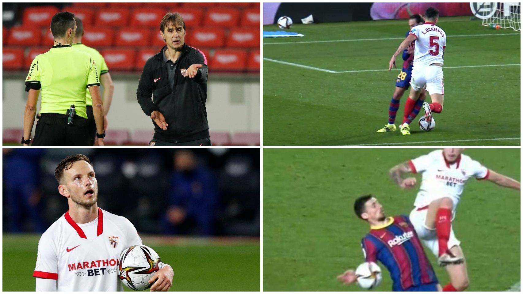 Indignación en el Sevilla