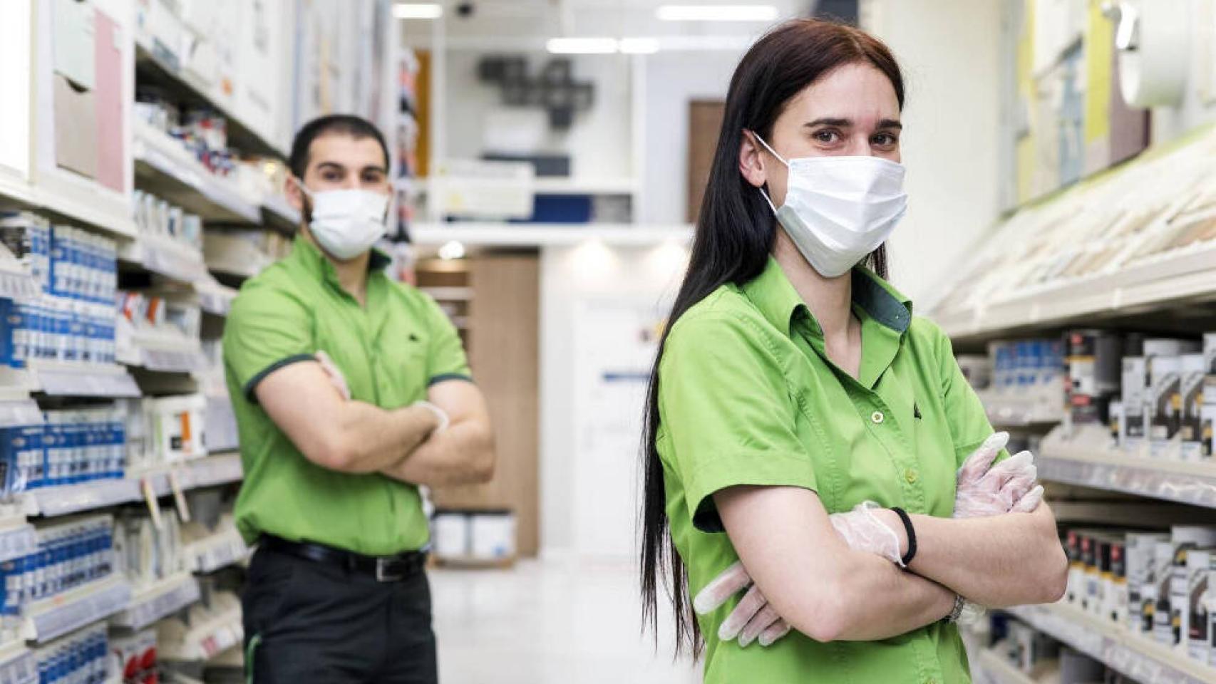 Trabajadores de Leroy Merlin