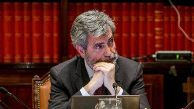 Carlos Lesmes, presidente del Poder Judicial./