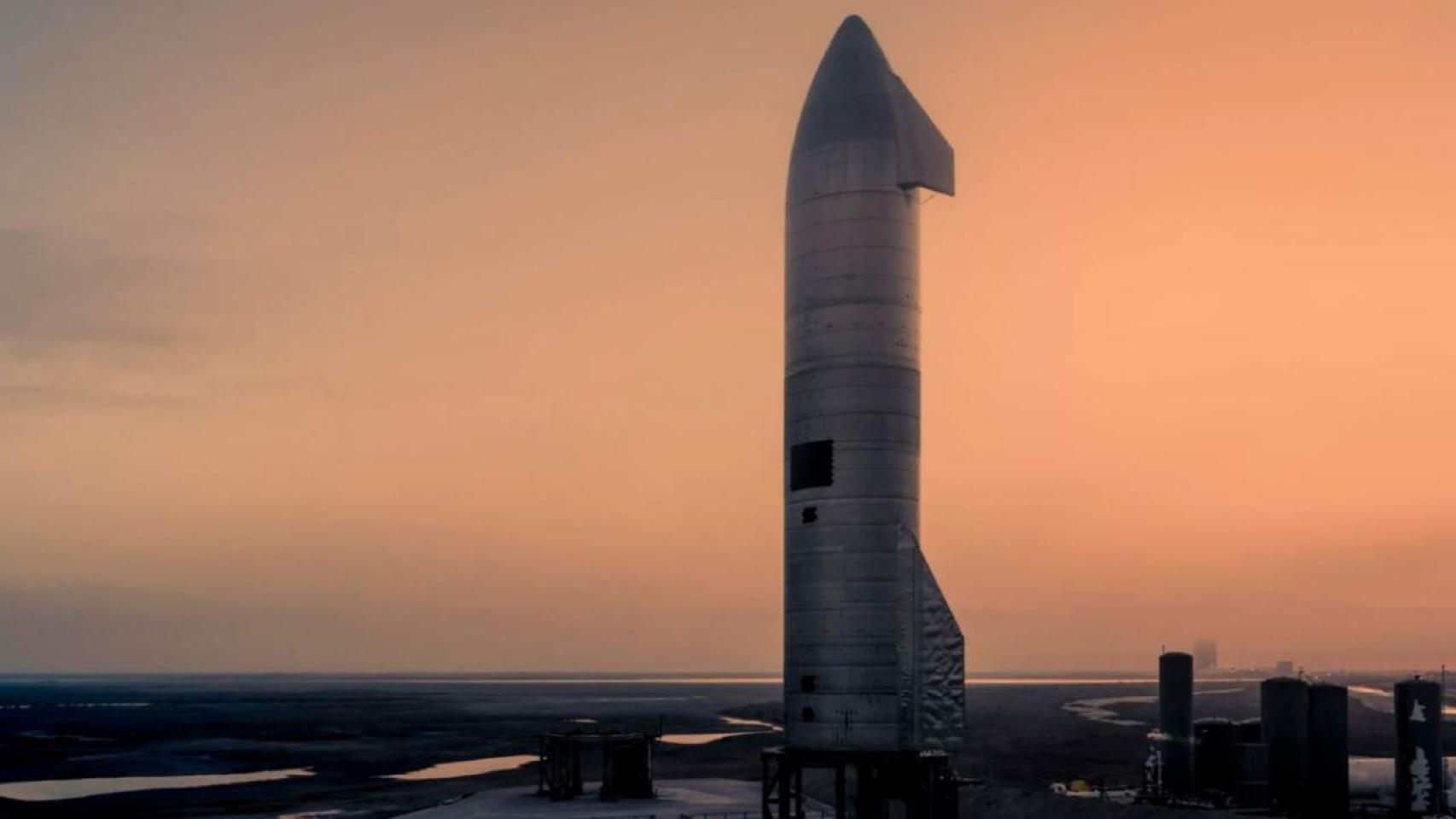 Prototipo de la nave Starship