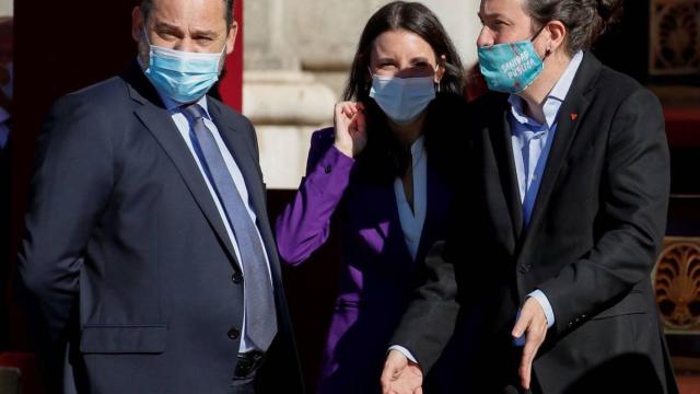 Ábalos, Montero e Iglesias, en una imagen de archivo.