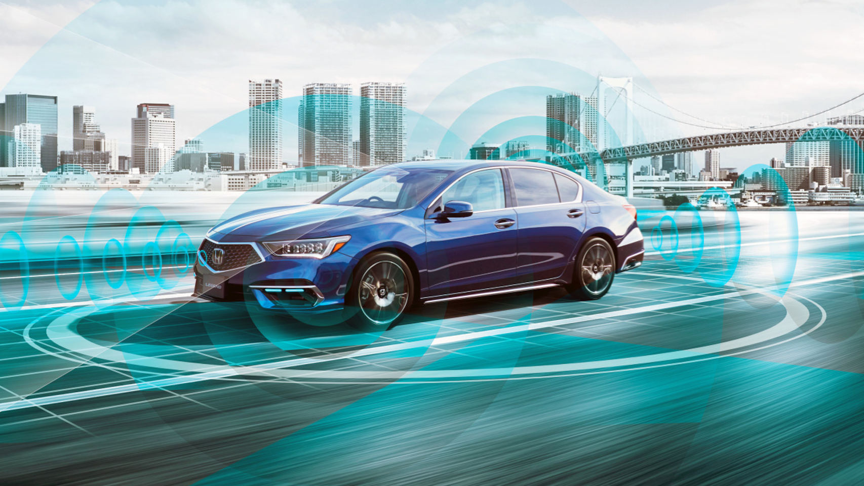 El nuevo Honda Legend es capaz de registrar el entorno y tomar decisiones