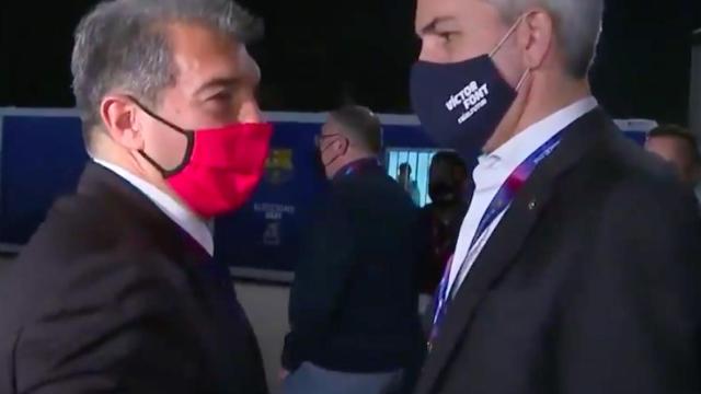 Font felicita a Laporta