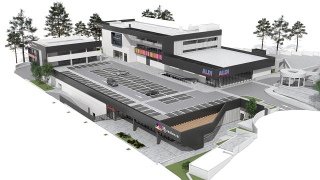 Infrografía del centro comercial de Mirasierra Gallery.