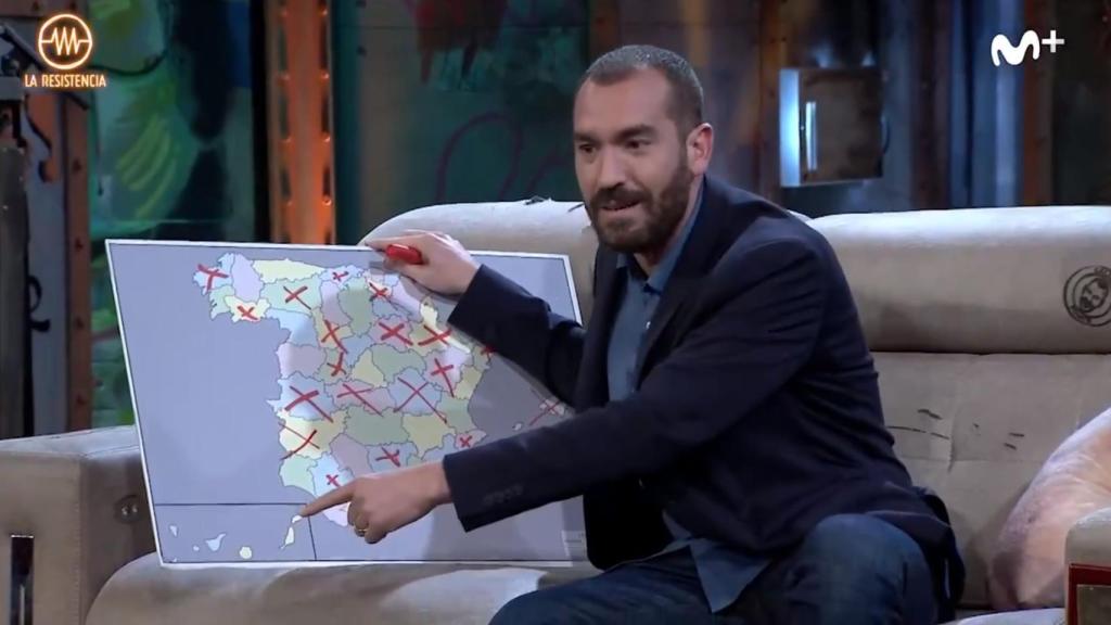 Jorge Ponce ha recibido numerosas críticas por su monólogo sobre Canarias.