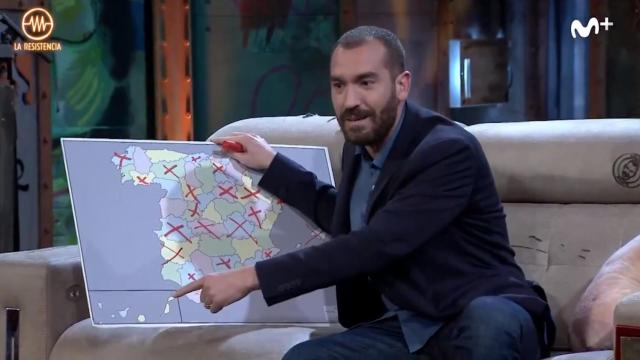 Jorge Ponce ha recibido numerosas críticas por su monólogo sobre Canarias.