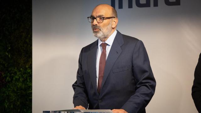 El presidente de Indra, Fernando Abril-Martorell.